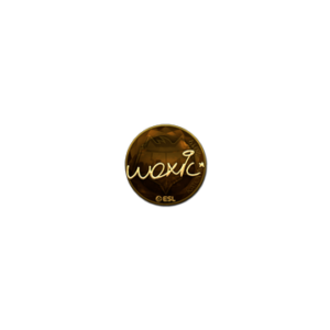 Sticker | woxic (Gold) | Katowice 2019