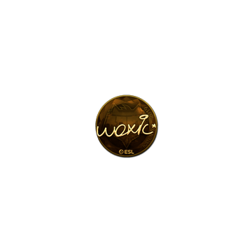 Sticker | woxic (Gold) | Katowice 2019