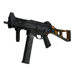 UMP-45 | Caramel (Battle-Scarred)