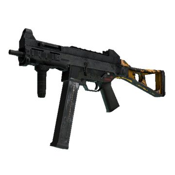 UMP-45 | Caramel (Battle-Scarred)