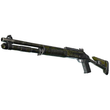 XM1014 | Banana Leaf (Battle-Scarred)