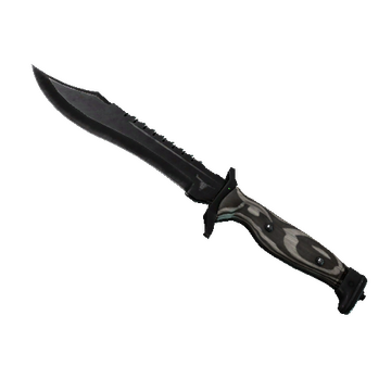 ★ Bowie Knife | Black Laminate (Field-Tested)
