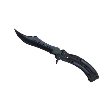 ★ Butterfly Knife | Blue Steel (Field-Tested)