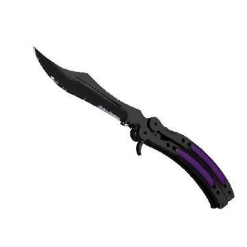 ★ Butterfly Knife | Ultraviolet (Field-Tested)