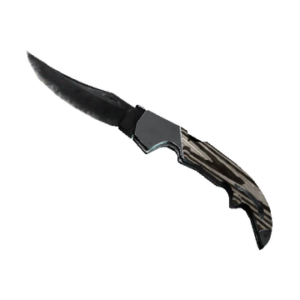 ★ Falchion Knife | Black Laminate (Field-Tested)