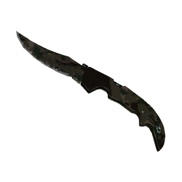 ★ Falchion Knife | Forest DDPAT (Well-Worn)