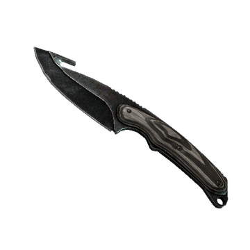 ★ Gut Knife | Black Laminate (Well-Worn)