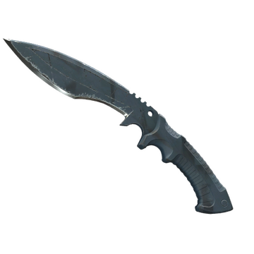 ★ Kukri Knife | Night Stripe (Well-Worn)