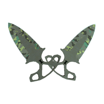 ★ Shadow Daggers | Boreal Forest (Minimal Wear)