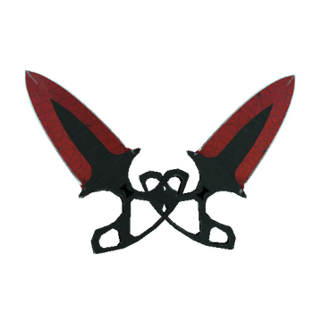 ★ Shadow Daggers | Crimson Web (Field-Tested)