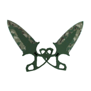 ★ Shadow Daggers | Forest DDPAT (Minimal Wear)
