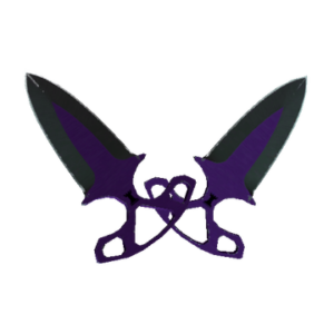 ★ Shadow Daggers | Ultraviolet (Well-Worn)