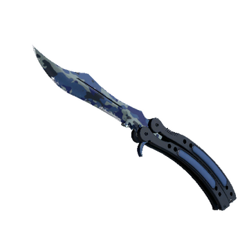 ★ StatTrak™ Butterfly Knife | Bright Water (Field-Tested)