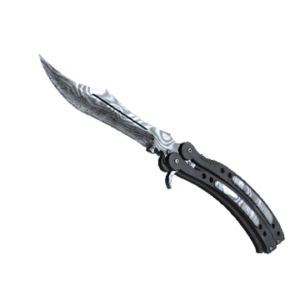 ★ StatTrak™ Butterfly Knife | Damascus Steel (Field-Tested)