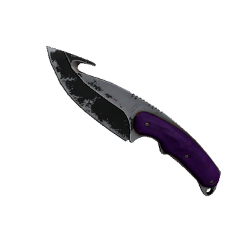 ★ StatTrak™ Gut Knife | Ultraviolet (Battle-Scarred)