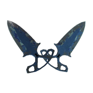 ★ StatTrak™ Shadow Daggers | Bright Water (Battle-Scarred)