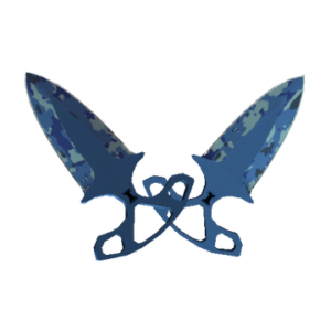 ★ StatTrak™ Shadow Daggers | Bright Water (Minimal Wear)