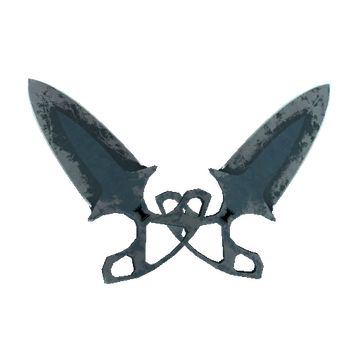 ★ StatTrak™ Shadow Daggers | Night (Battle-Scarred)