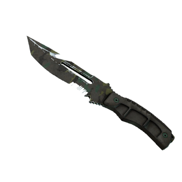 ★ StatTrak™ Survival Knife | Boreal Forest (Battle-Scarred)