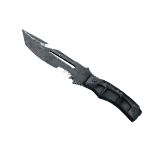 ★ StatTrak™ Survival Knife | Night Stripe (Battle-Scarred)