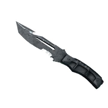 ★ StatTrak™ Survival Knife | Night Stripe (Battle-Scarred)