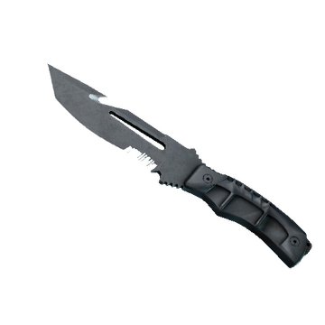 ★ StatTrak™ Survival Knife | Night Stripe (Well-Worn)