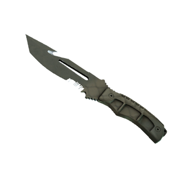 ★ StatTrak™ Survival Knife | Safari Mesh (Well-Worn)